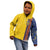 Custom Romania Football 2024 Go Champion Kid Hoodie - Wonder Print Shop