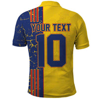 Custom Romania Football 2024 Go Champion Polo Shirt - Wonder Print Shop