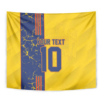 Custom Romania Football 2024 Go Champion Tapestry - Wonder Print Shop