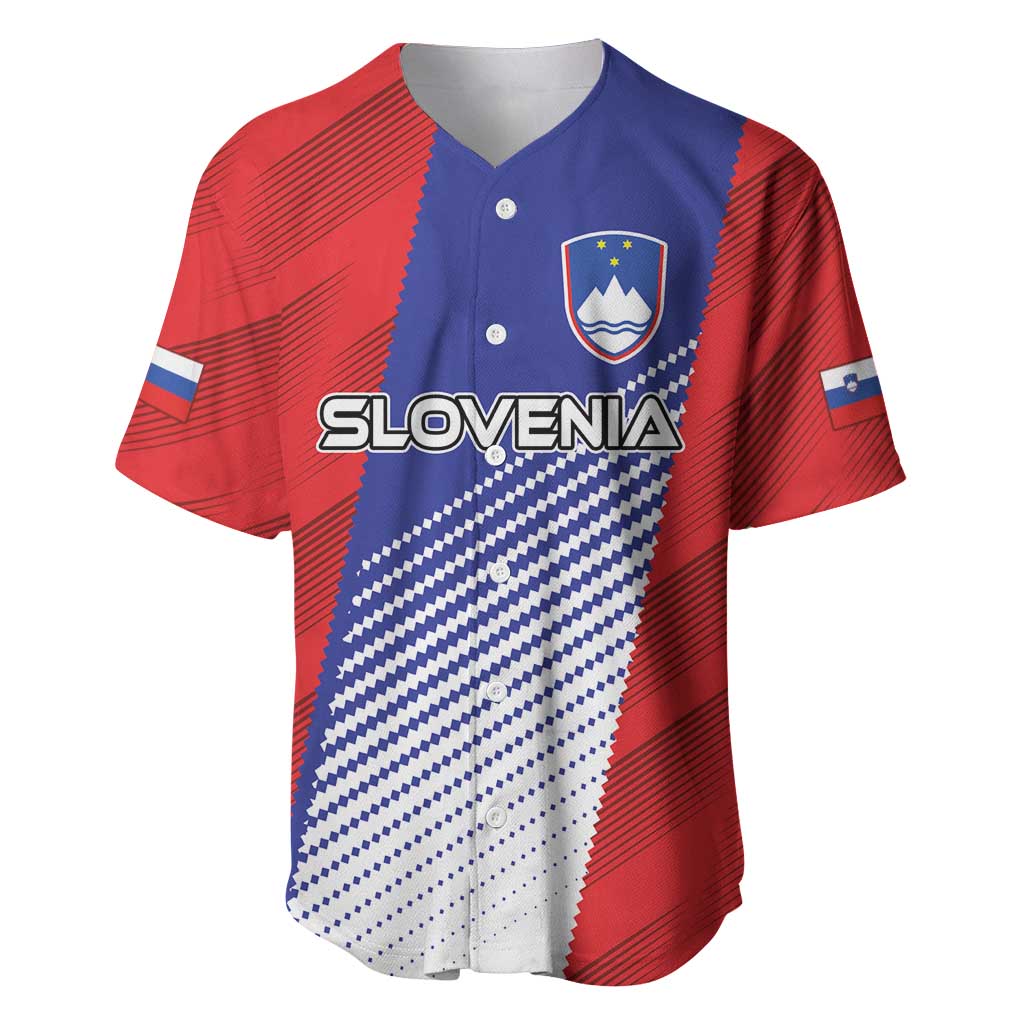 Custom Slovenia Football 2024 Go Champion Baseball Jersey - Wonder Print Shop