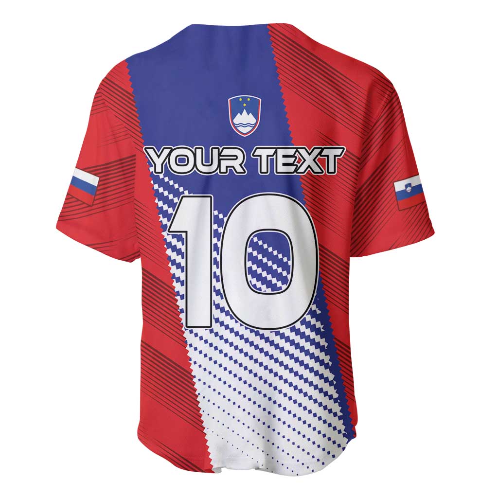 Custom Slovenia Football 2024 Go Champion Baseball Jersey - Wonder Print Shop