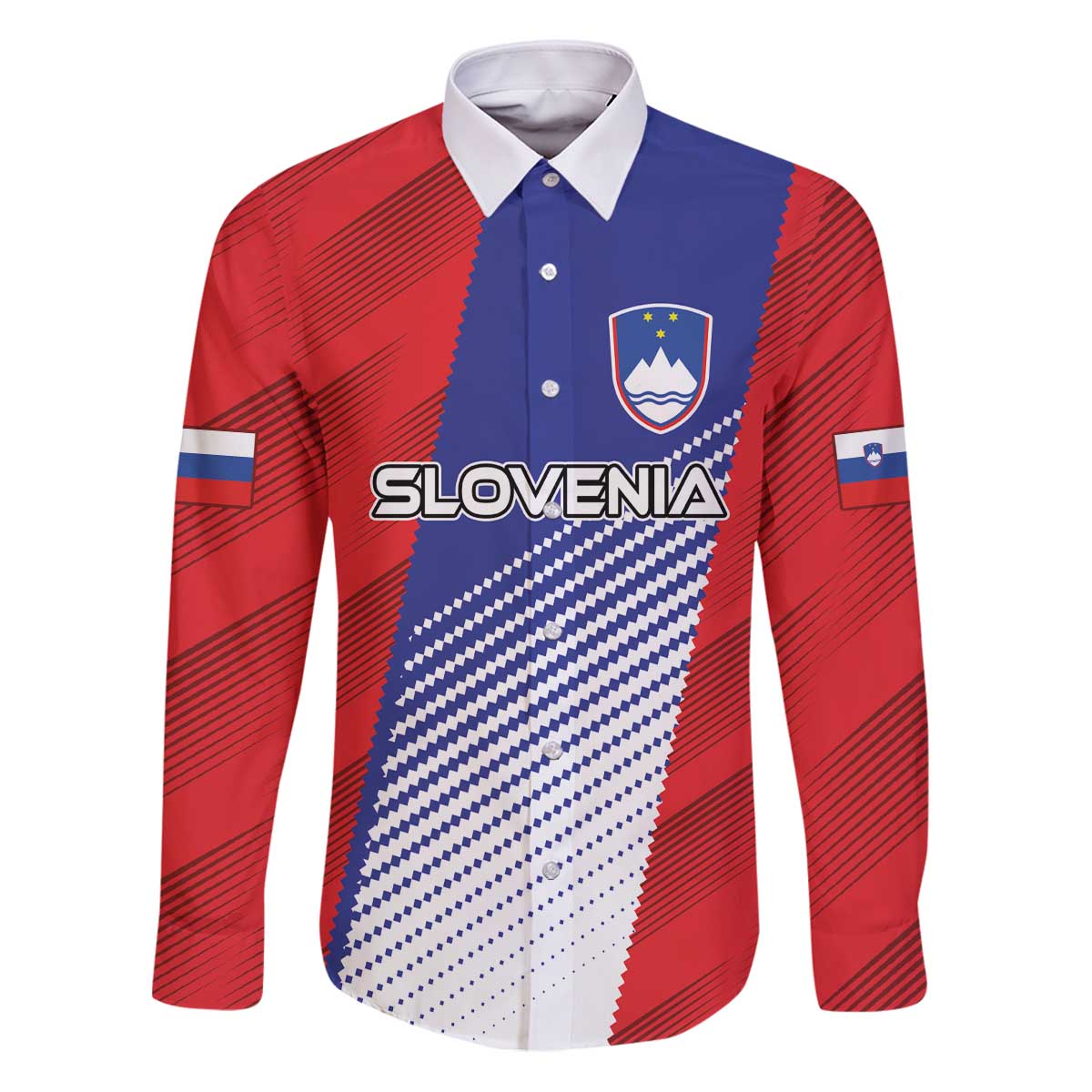 Custom Slovenia Football 2024 Go Champion Family Matching Puletasi and Hawaiian Shirt - Wonder Print Shop