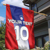 Custom Slovenia Football 2024 Go Champion Garden Flag - Wonder Print Shop