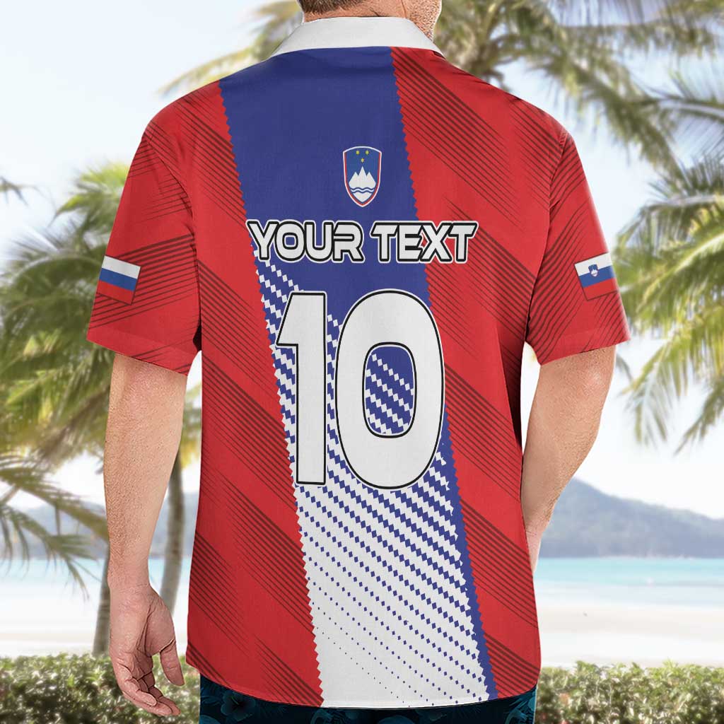 Custom Slovenia Football 2024 Go Champion Hawaiian Shirt - Wonder Print Shop