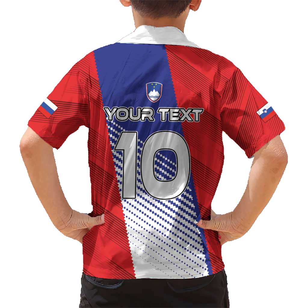 Custom Slovenia Football 2024 Go Champion Hawaiian Shirt - Wonder Print Shop