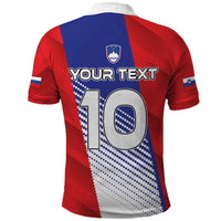 Custom Slovenia Football 2024 Go Champion Polo Shirt - Wonder Print Shop