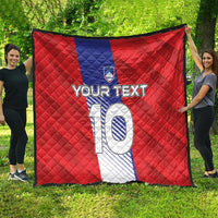 Custom Slovenia Football 2024 Go Champion Quilt - Wonder Print Shop