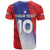 Custom Slovenia Football 2024 Go Champion T Shirt - Wonder Print Shop