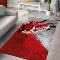 Polska Eagle Area Rug Poland Sporty Grunge Style - Wonder Print Shop