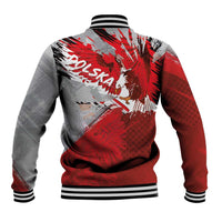 Polska Eagle Baseball Jacket Poland Sporty Grunge Style - Wonder Print Shop