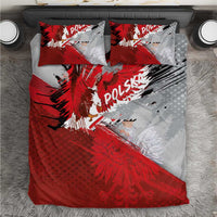 Polska Eagle Bedding Set Poland Sporty Grunge Style - Wonder Print Shop