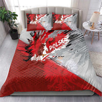 Polska Eagle Bedding Set Poland Sporty Grunge Style - Wonder Print Shop