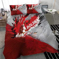 Polska Eagle Bedding Set Poland Sporty Grunge Style - Wonder Print Shop