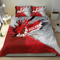 Polska Eagle Bedding Set Poland Sporty Grunge Style - Wonder Print Shop