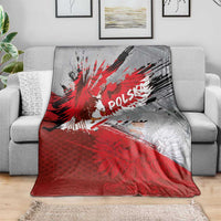 Polska Eagle Blanket Poland Sporty Grunge Style - Wonder Print Shop