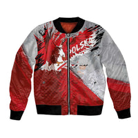 Polska Eagle Bomber Jacket Poland Sporty Grunge Style - Wonder Print Shop