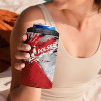 Polska Eagle 4 in 1 Can Cooler Tumbler Poland Sporty Grunge Style - Wonder Print Shop