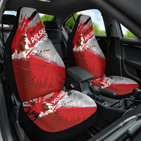 Polska Eagle Car Seat Cover Poland Sporty Grunge Style - Wonder Print Shop