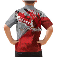 Polska Eagle Family Matching Mermaid Dress and Hawaiian Shirt Poland Sporty Grunge Style - Wonder Print Shop