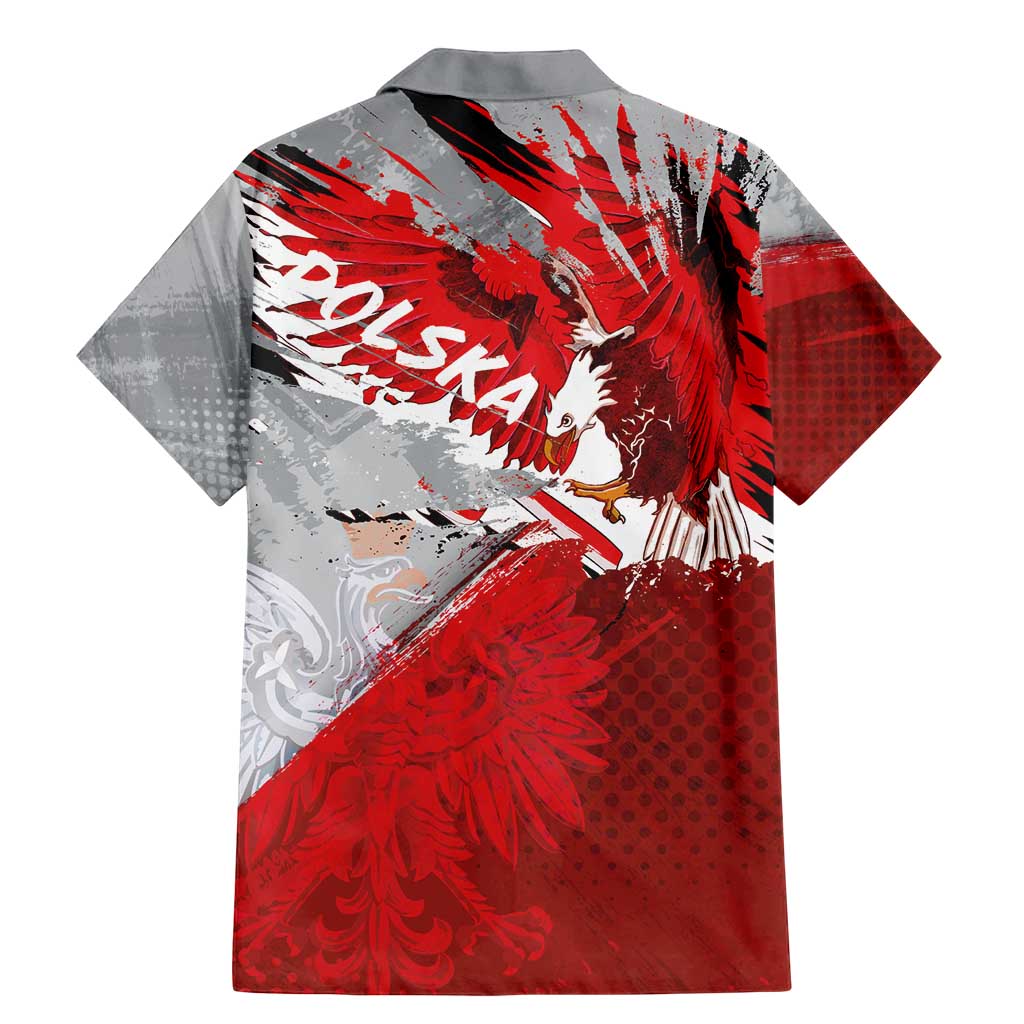 Polska Eagle Family Matching Mermaid Dress and Hawaiian Shirt Poland Sporty Grunge Style - Wonder Print Shop
