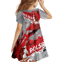 Polska Eagle Family Matching Off Shoulder Maxi Dress and Hawaiian Shirt Poland Sporty Grunge Style - Wonder Print Shop