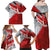 Polska Eagle Family Matching Off Shoulder Maxi Dress and Hawaiian Shirt Poland Sporty Grunge Style - Wonder Print Shop