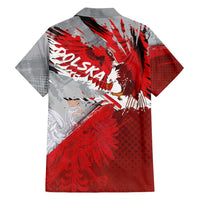 Polska Eagle Family Matching Short Sleeve Bodycon Dress and Hawaiian Shirt Poland Sporty Grunge Style - Wonder Print Shop