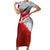 Polska Eagle Family Matching Short Sleeve Bodycon Dress and Hawaiian Shirt Poland Sporty Grunge Style - Wonder Print Shop