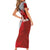 Polska Eagle Family Matching Short Sleeve Bodycon Dress and Hawaiian Shirt Poland Sporty Grunge Style - Wonder Print Shop