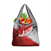 Polska Eagle Grocery Bag Poland Sporty Grunge Style - Wonder Print Shop