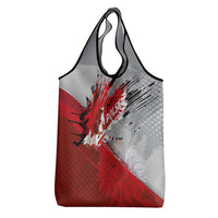 Polska Eagle Grocery Bag Poland Sporty Grunge Style - Wonder Print Shop