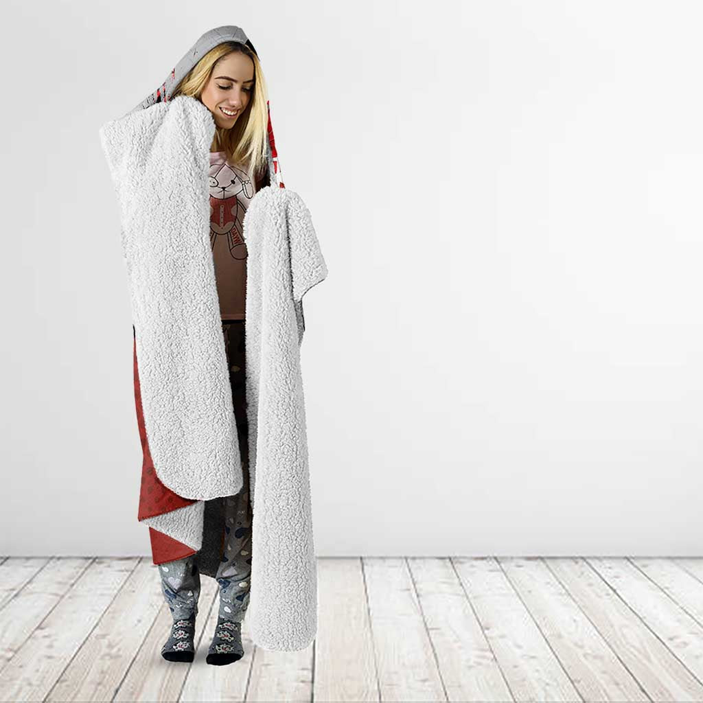 Polska Eagle Hooded Blanket Poland Sporty Grunge Style - Wonder Print Shop