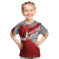 Polska Eagle Kid T Shirt Poland Sporty Grunge Style - Wonder Print Shop