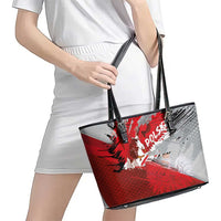 Polska Eagle Leather Tote Bag Poland Sporty Grunge Style - Wonder Print Shop