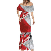 Polska Eagle Mermaid Dress Poland Sporty Grunge Style - Wonder Print Shop