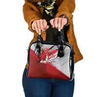 Polska Eagle Shoulder Handbag Poland Sporty Grunge Style - Wonder Print Shop