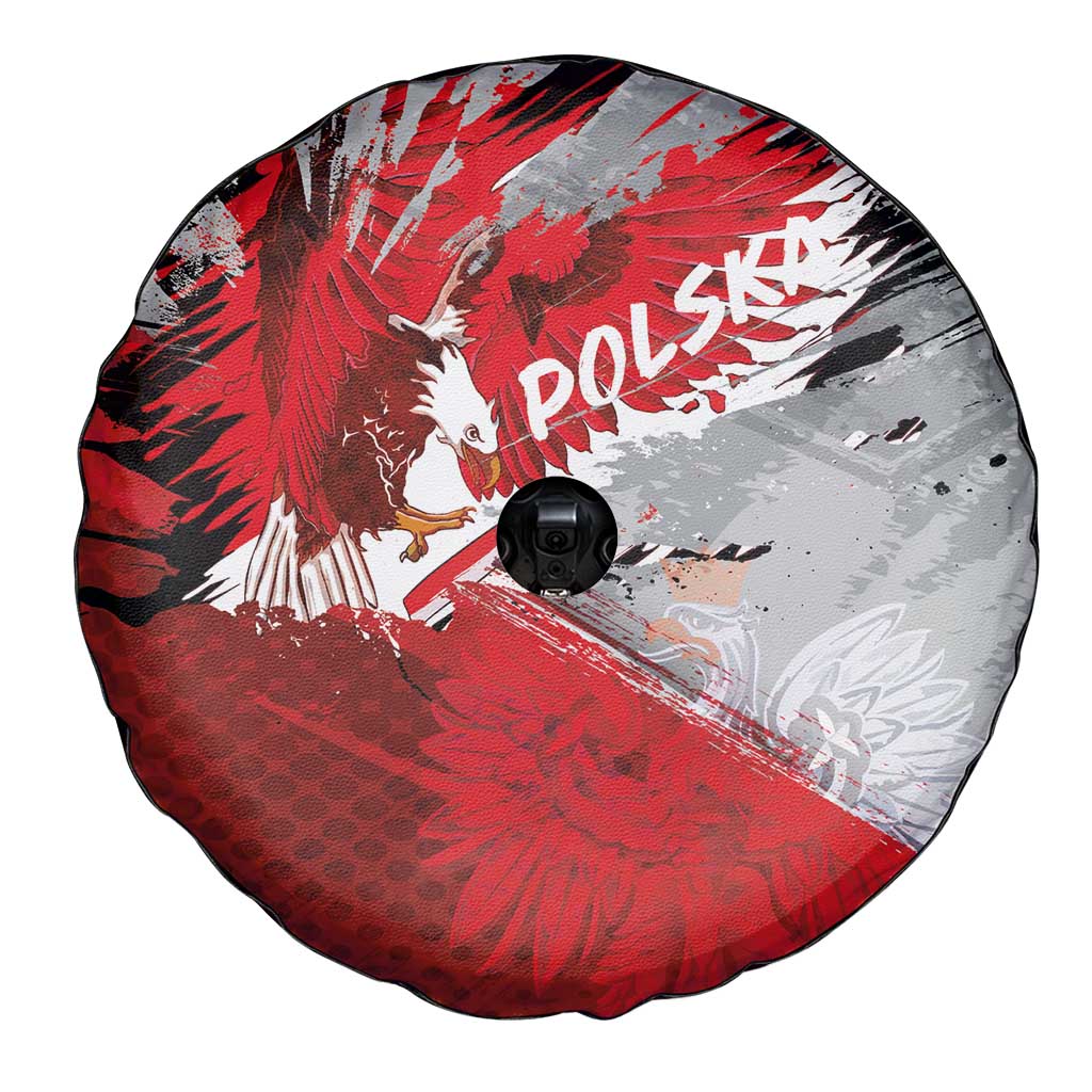 Polska Eagle Spare Tire Cover Poland Sporty Grunge Style - Wonder Print Shop