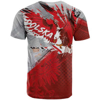Polska Eagle T Shirt Poland Sporty Grunge Style - Wonder Print Shop