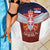 Serbia Beach Blanket Double Headed Eage Emblem Sporty - Wonder Print Shop
