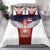 Serbia Bedding Set Double Headed Eage Emblem Sporty - Wonder Print Shop