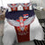 Serbia Bedding Set Double Headed Eage Emblem Sporty - Wonder Print Shop