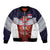 Serbia Bomber Jacket Double Headed Eage Emblem Sporty - Wonder Print Shop