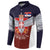 Serbia Button Sweatshirt Double Headed Eage Emblem Sporty - Wonder Print Shop