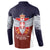 Serbia Button Sweatshirt Double Headed Eage Emblem Sporty - Wonder Print Shop