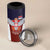 Serbia 4 in 1 Can Cooler Tumbler Double Headed Eage Emblem Sporty - Wonder Print Shop