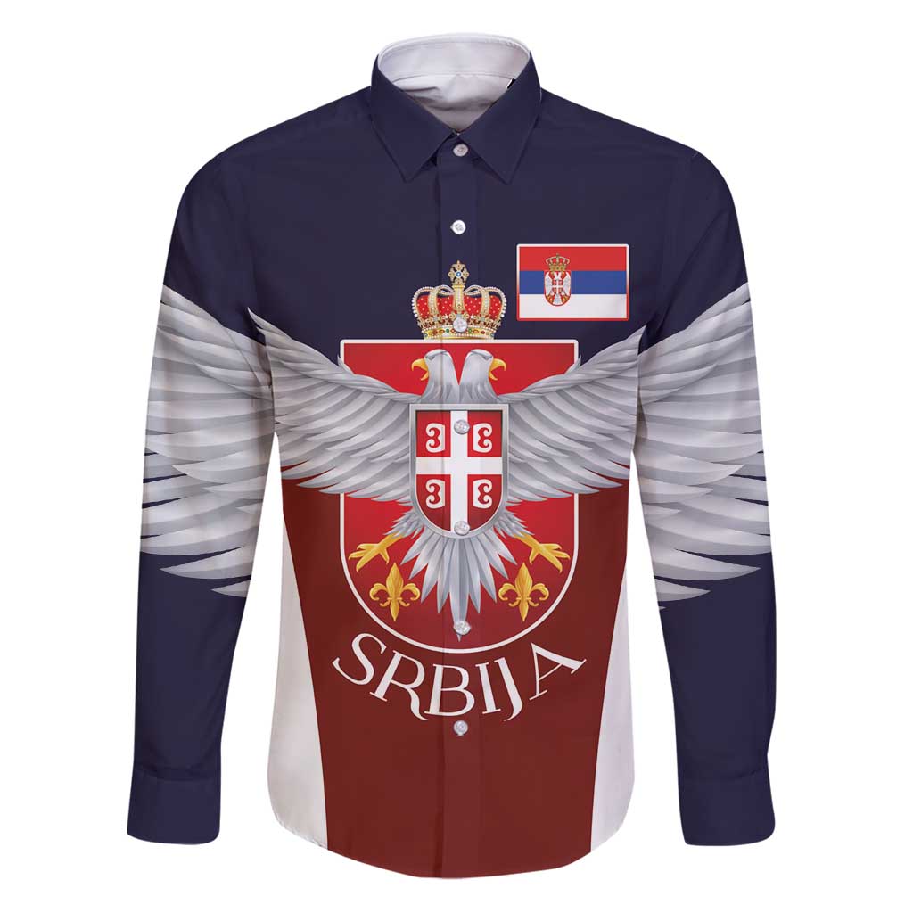 Serbia Family Matching Puletasi and Hawaiian Shirt Double Headed Eage Emblem Sporty - Wonder Print Shop