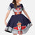 Serbia Family Matching Tank Maxi Dress and Hawaiian Shirt Double Headed Eage Emblem Sporty - Wonder Print Shop