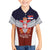 Serbia Family Matching Tank Maxi Dress and Hawaiian Shirt Double Headed Eage Emblem Sporty - Wonder Print Shop