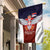 Serbia Garden Flag Double Headed Eage Emblem Sporty - Wonder Print Shop