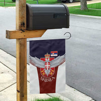 Serbia Garden Flag Double Headed Eage Emblem Sporty - Wonder Print Shop